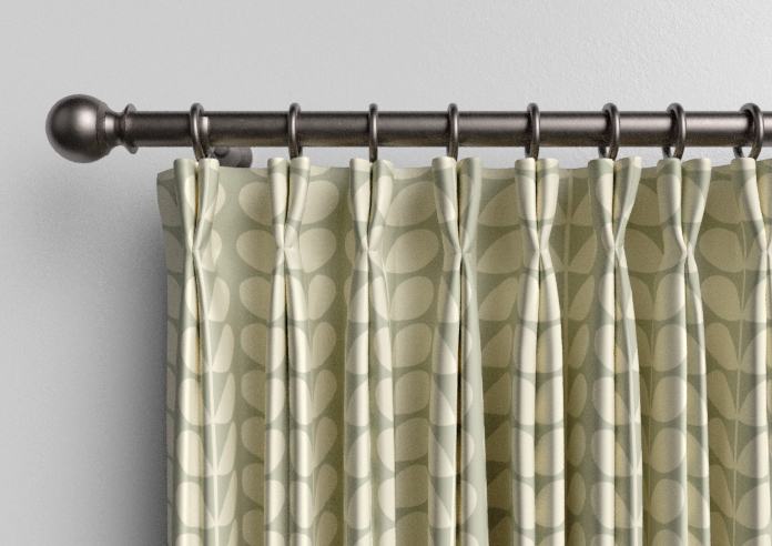 Orla Kiely Solid Stem, Pebble - Made to Measure Curtains - Image 10